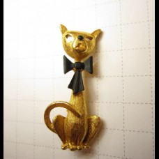 BUTLER & WILSON Брошь винтажная "Кот" BUTLER & WILSON Брошь винтажная "Кот"